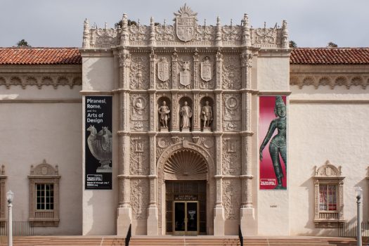 view of entrance to San Diego Museum of Art